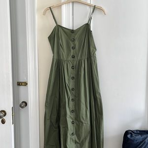 Who What Wear x Target Green Dress Size Medium